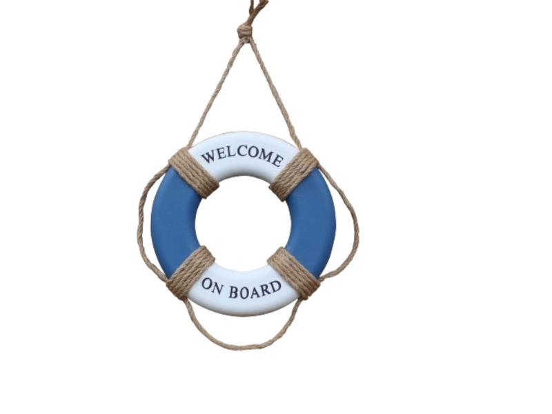 Bouée murale bleue T2