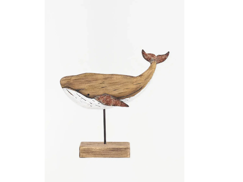 Baleine nature sur tige