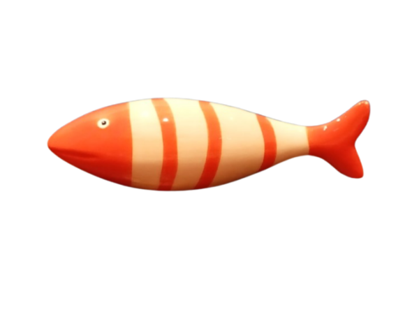 Sardine céramique orange