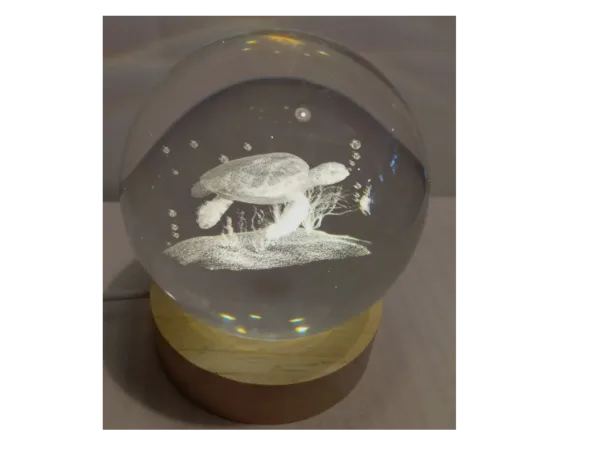 Sulfure tortue avec led