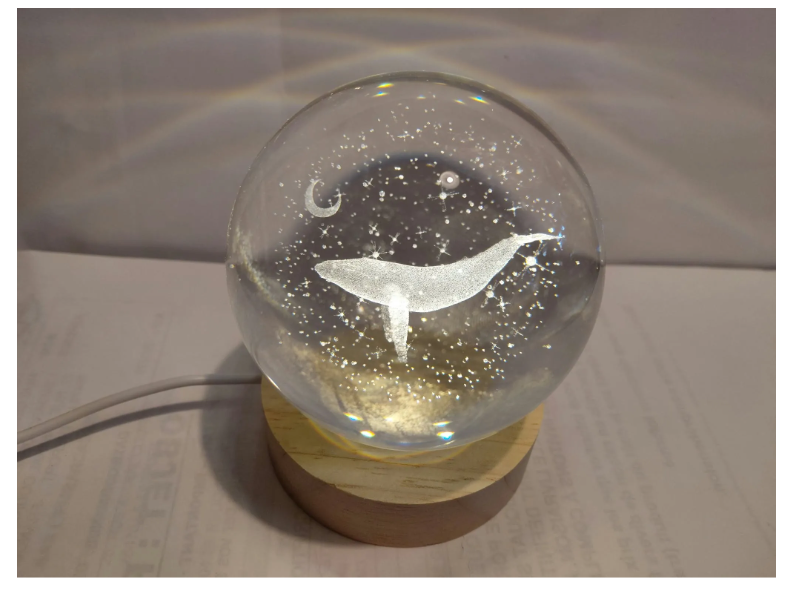 Sulfure baleine avec Led