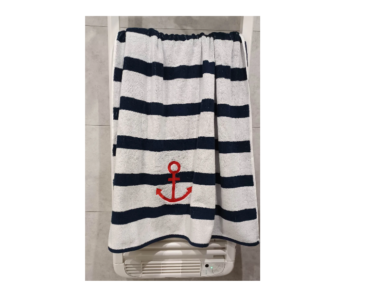 Drap de bain marinière